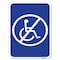 Signmission Safety Sign, 18 in Height, Aluminum, 24 in Length, 23846 A-1824-23846 - alternate 1